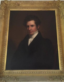 Portrait of Benjamin Ogle Tayloe American businessman, bon vivant, diplomat, and influential political activist in Washington, D.C. during the first half of the 19th century. Son of John Tayloe III