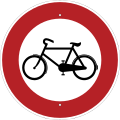Bild 24 Verkehrsverbot für Radfahrer (TGL 10 629, Blatt 3, S. 18)