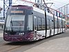 A Flexity 2 tram in Blackpool in 2013