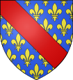 Blason comte fr Clermont (Bourbon).svg