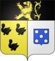 Blason de la famille Piala d'Alviella (Tournai, Belgique).svg