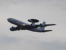 セール格安★ソリッドモデル(木製)★アメリカ空軍 E-3ＡセントリーAWACS 1/100★USED その他