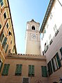 Centro storico di Bordighera, Liguria, Italia