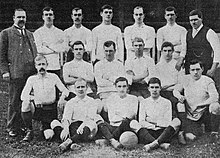 1903 Bild des Bradford City Teams