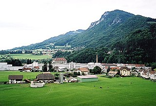 Broc Municipality in Switzerland in Fribourg