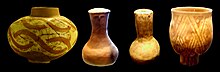 Neolityczna ceramika odkryta w pobliżu Chavdar