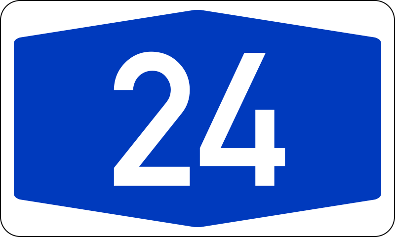 Bundesautobahn 24 - Wikipedia