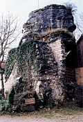 Burgstall Wolkenstein - restos de un muro o una torre