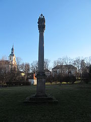 Holy Trinity Column in Cítoliby