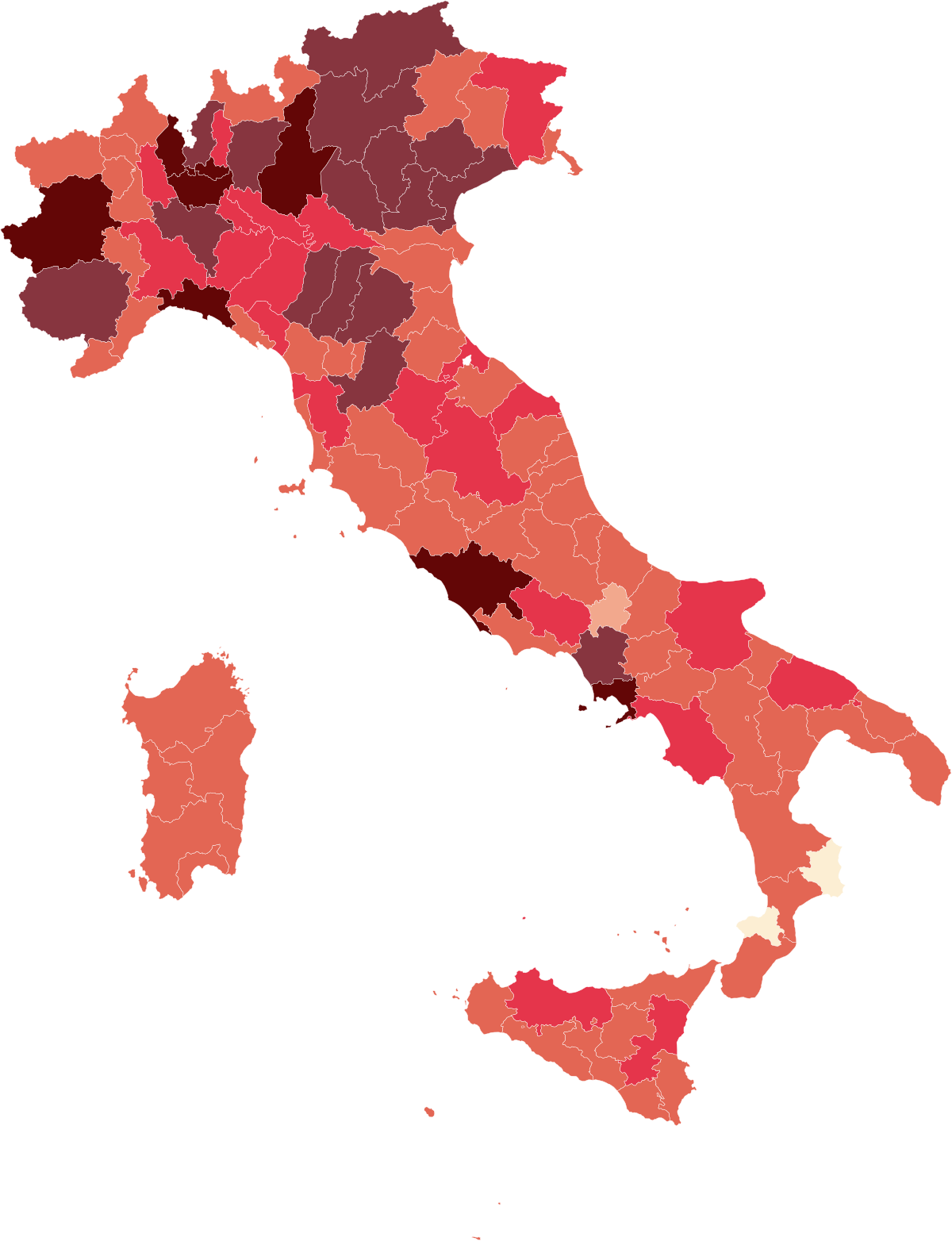 Pandemia de COVID-19 en Italia - Wikipedia, la enciclopedia libre