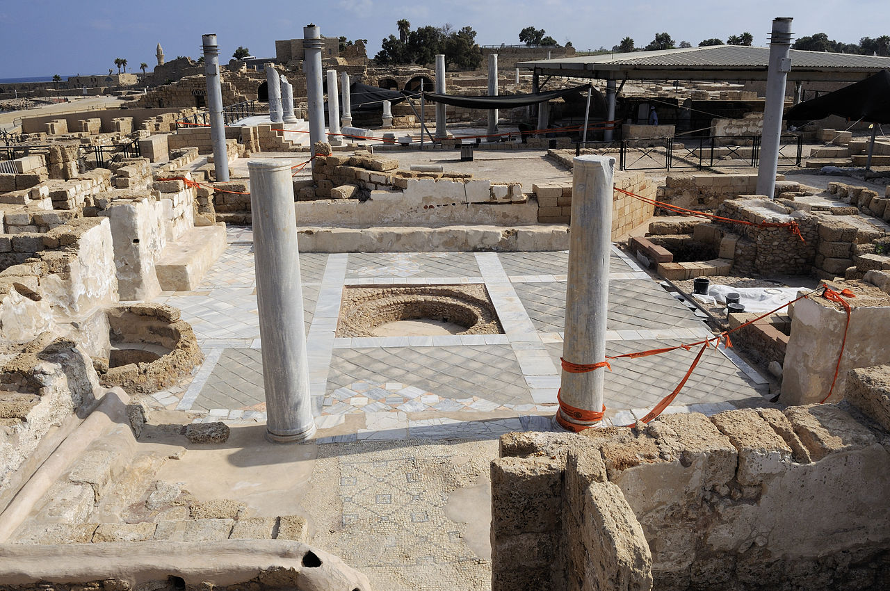 Sehenwürdigkeit in Caesarea Maritima - vergrößerbar