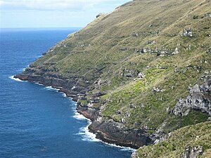 Cape Lovitt, the westernmost point of New Zealand