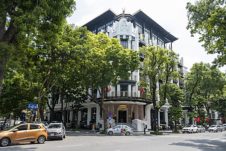 Capella Hanoi in Vietnam (2021), a neo-Art Deco building