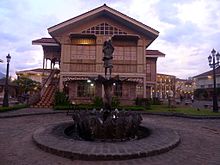 Bahay na bato, a traditional Filipino house Casa Mexico, Las Casas Filipinas de Acuzar, Bataan.JPG