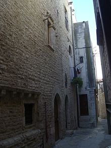 Eastern facade on Via San Antonio Cavalieri di Malta Bitetto 2.jpg