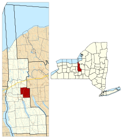 Cayuga County NY Sennett town highlighted.svg