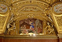 Ceilings of the appartements d'ete de la reine Anne d'Autriche (449) (tympanum cropped).jpg