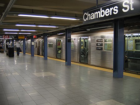 Chambers st nyc subway