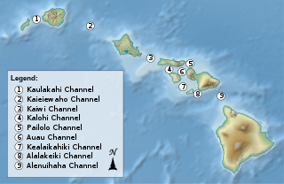 Channels of the Hawaiian Islands Names of the channels of water between the Hawaiian Islands