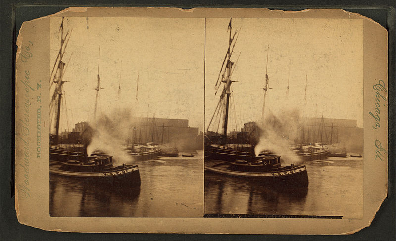 File:Chicago River, Chicago, from Robert N. Dennis collection of stereoscopic views 3.jpg