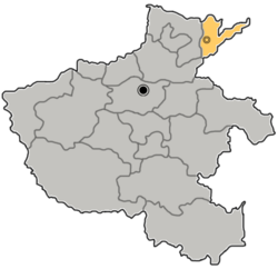 濮阳市在河南省的地理位置