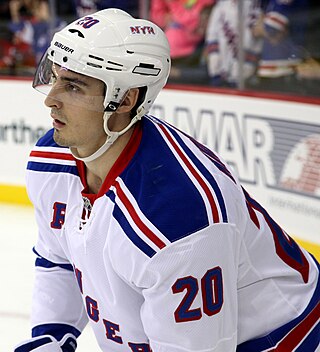 <span class="mw-page-title-main">Chris Kreider</span> American ice hockey player (born 1991)