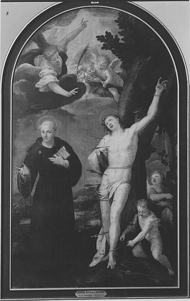 File:Christoph Schwarz - Die hll. Sebastian und Nikolaus von Tolentin - 4940 - Bavarian State Painting Collections.jpg