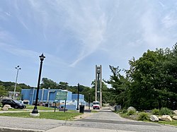 Christopher Morley Park Clock Tower, North Hills, Long Island, New York Juli 22, 2021.jpg