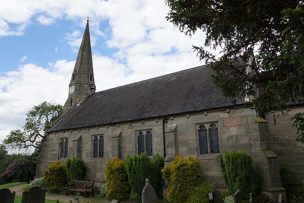 Parish Church of St John in Wall, Staffordshire