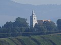 english: Romano-catolic church in Tusnád (Tuşnad) magyar: A tusnádi római-katolikus templom.