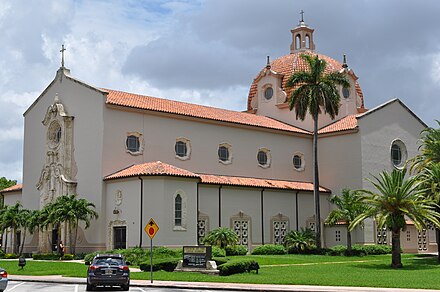 Church of the Little Flower in Coral Gables, Florida
