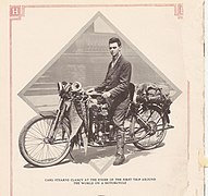 Premier Tour du monde en moto Modèle A de Carl Stearns Clancy en 1912-1913