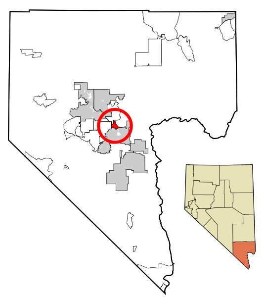 File:Clark County Nevada Incorporated Areas Whitney highlighted.svg