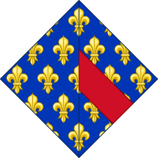 Coat of Arms of Joan of Bourbon.svg