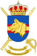 Escudo de la Bandera de Cuartel General de la Brigada de la Legión II (BCG BRILEG-II)