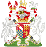 Coat of Arms of the Duke of Norfolk, the Earl Marshal.svg