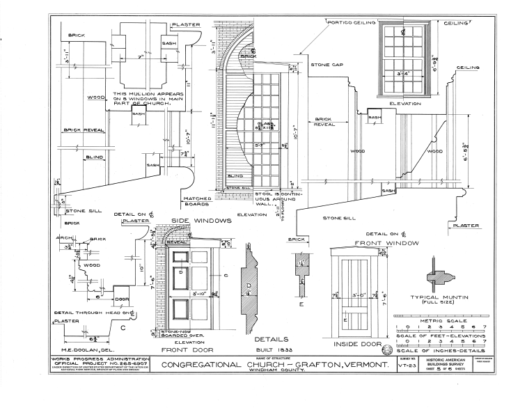 File:Congregational Church, Grafton, Windham County, VT HABS VT,13-GRAFT,1- (sheet 5 of 6).png