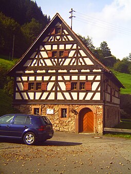 Abbey museum in the old abbey stable building Convent Museum Wittichen.jpg