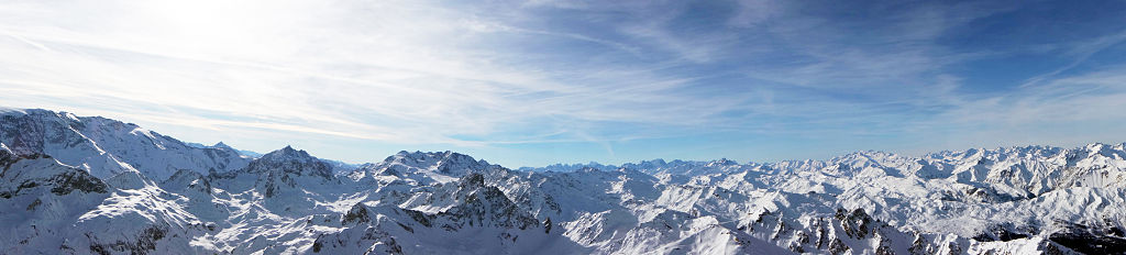 Courchevel panorama