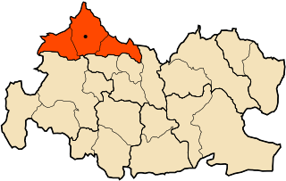 Lazharia District District in Tissemsilt, Algeria