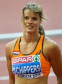 Dafne Schippers, noch nicht in der Form späterer Jahre – Rang fünf in 22,92 s