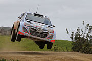 Hyundai i20 WRC Jump