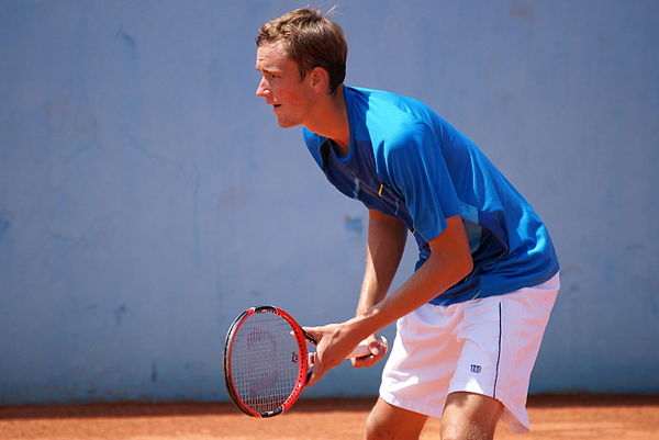 Medvedev at the 2015 Nice Open