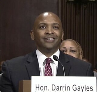 Darrin P. Gayles American judge