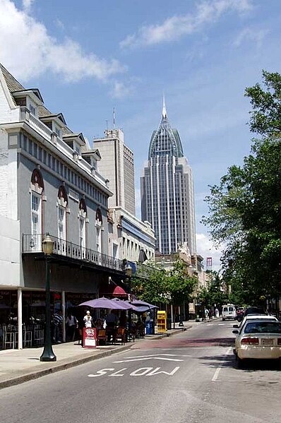 Image: Dauphin Street Mobile Alabama