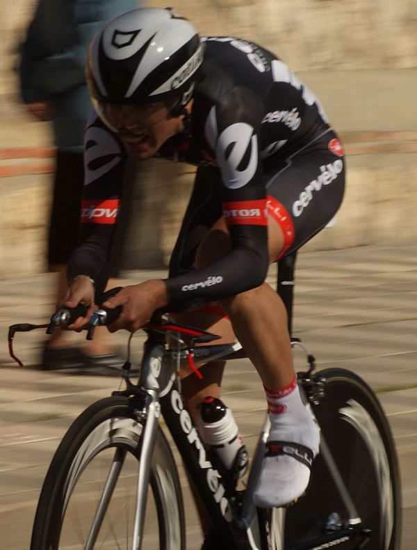 Philip Deignan during the 2009 Vuelta a Castilla y León.