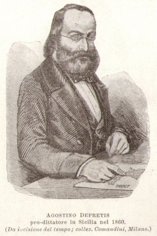 Agostino Depretis in 1860