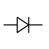 Symbol for en diode