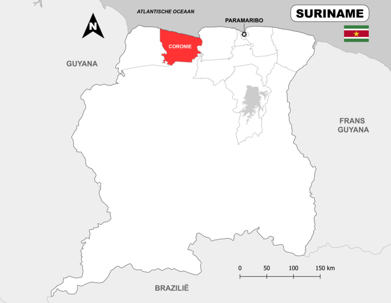 File:District Coronie - Suriname - Location Map.png