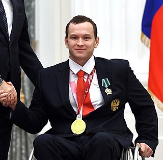 <span class="mw-page-title-main">Dmitrii Cherniaev</span> Russian Paralympic swimmer